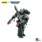 Preview: Warhammer 40k Actionfigur 1/18 Black Templars Sword Brethren Brother Lombast 12 cm